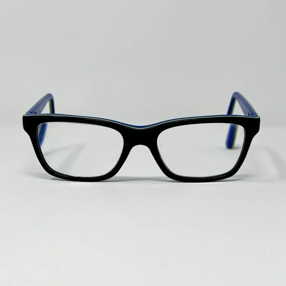 Ray-Ban RB1536 3600 Dark Grey Blue Kids Eyeglass Frames 48-16-130 Authentic (A)